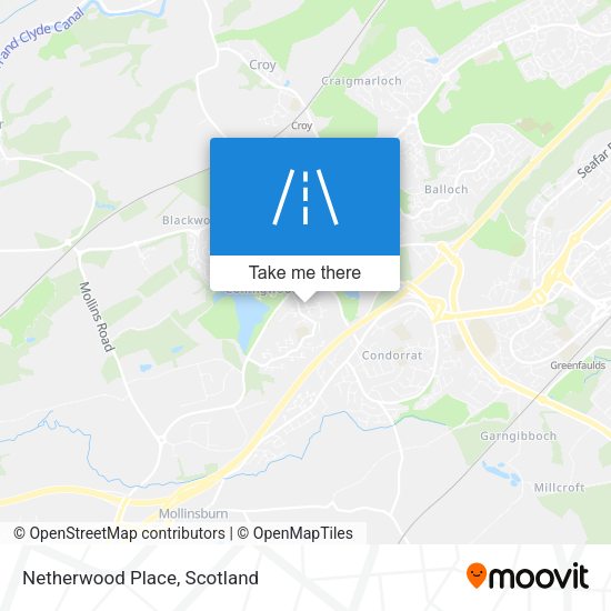 Netherwood Place map