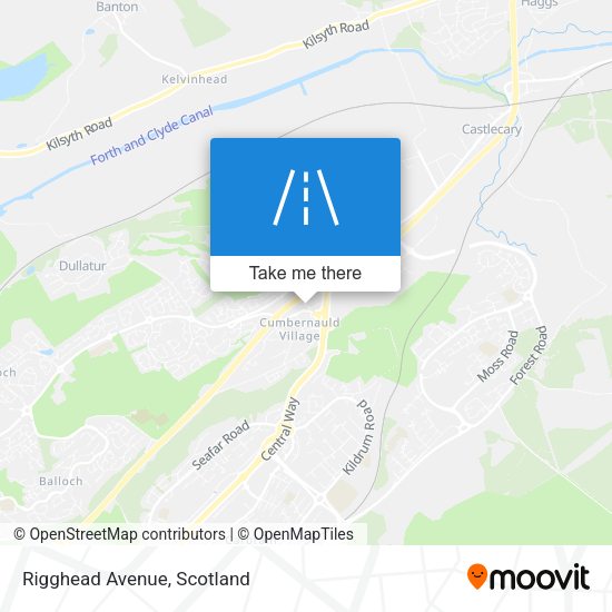 Rigghead Avenue map