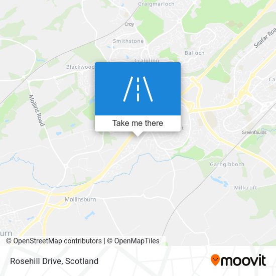 Rosehill Drive map