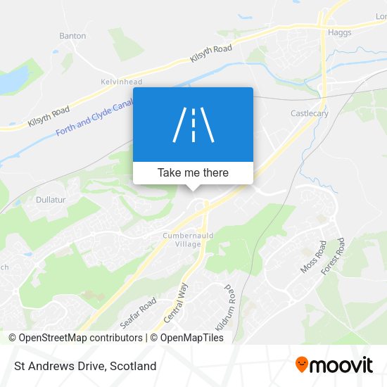 St Andrews Drive map