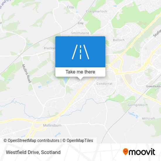 Westfield Drive map