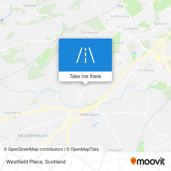 Westfield Place map