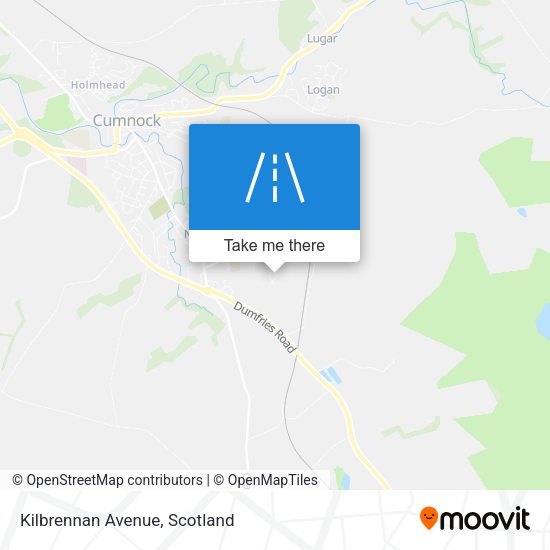 Kilbrennan Avenue map