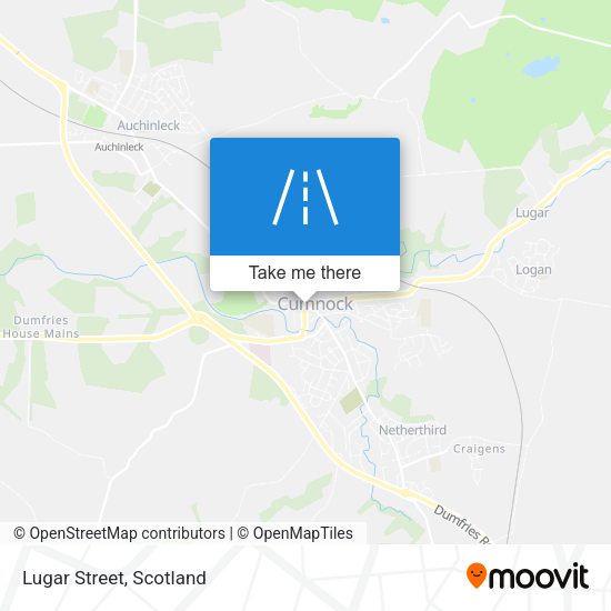 Lugar Street map