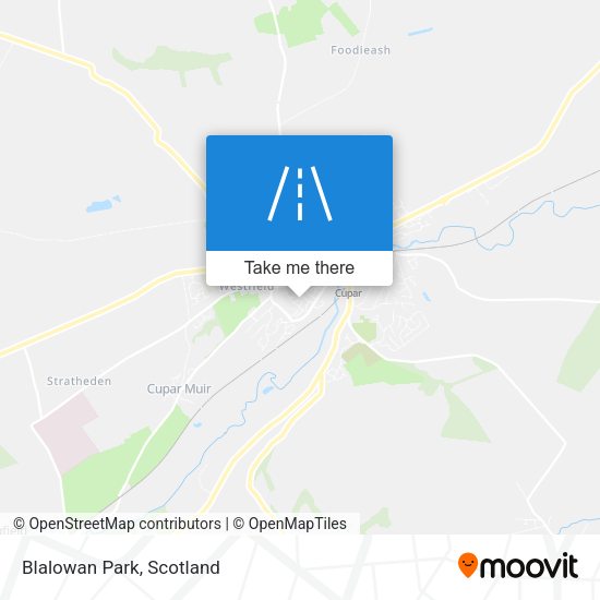 Blalowan Park map