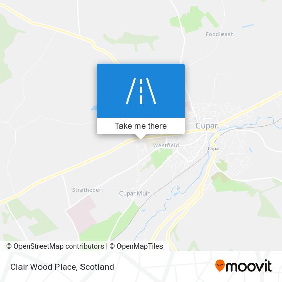 Clair Wood Place map