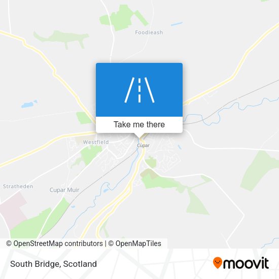 South Bridge map