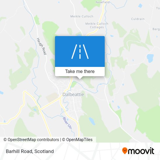 Barhill Road map