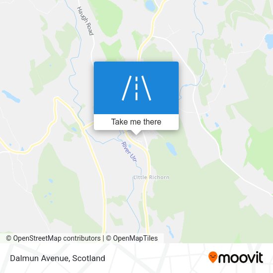 Dalmun Avenue map