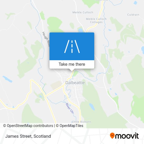 James Street map