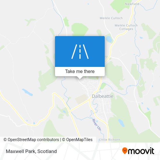 Maxwell Park map