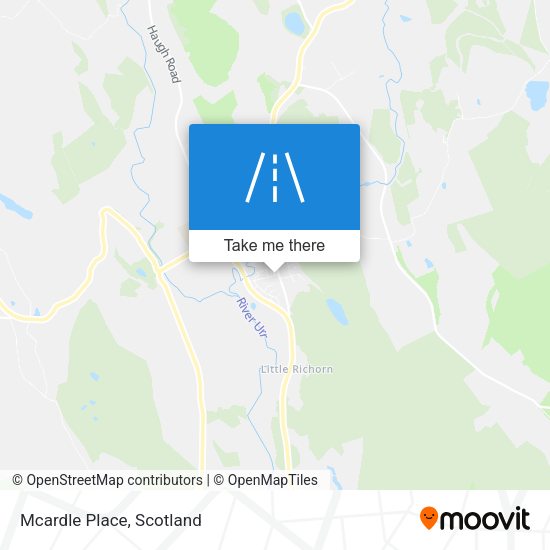 Mcardle Place map