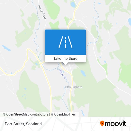 Port Street map