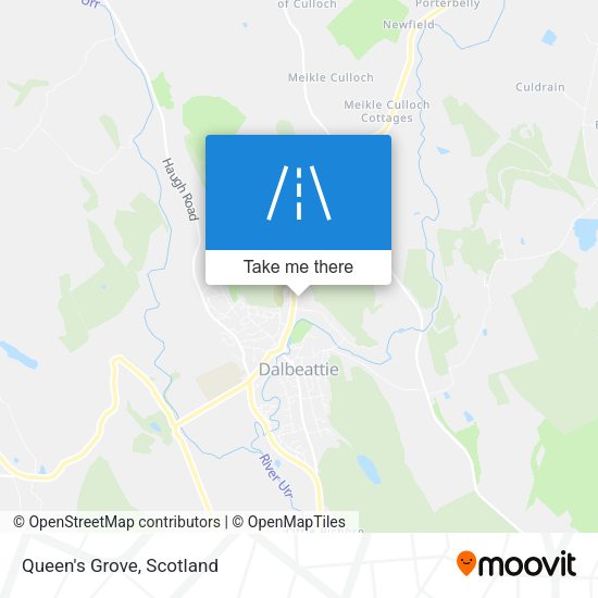 Queen's Grove map