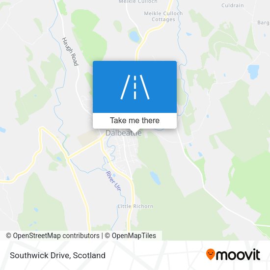 Southwick Drive map