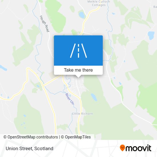 Union Street map