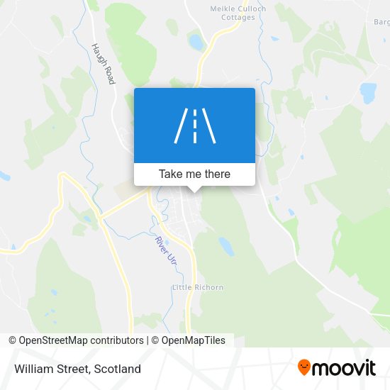 William Street map