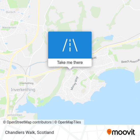 Chandlers Walk map