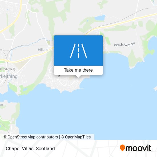 Chapel Villas map