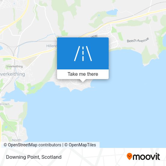 Downing Point map