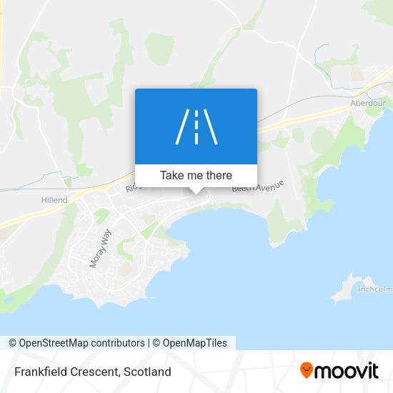 Frankfield Crescent map
