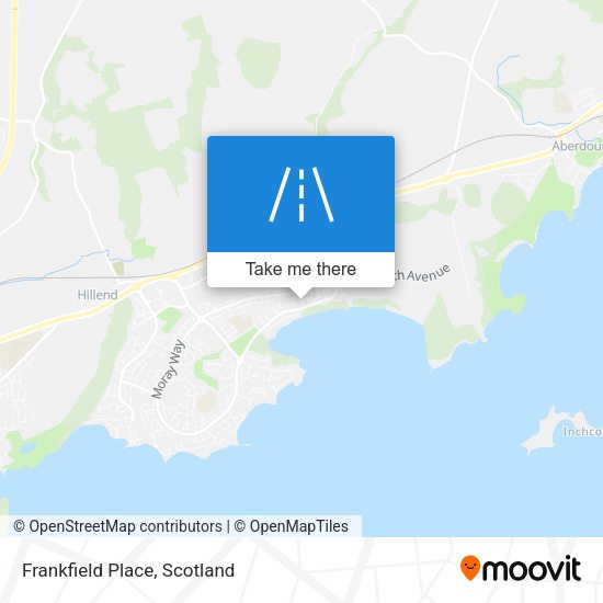 Frankfield Place map