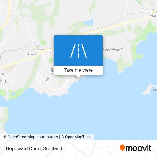 Hopeward Court map