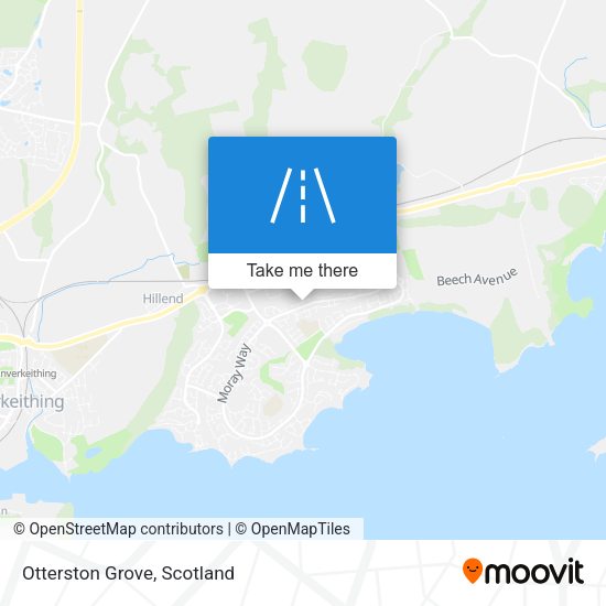 Otterston Grove map