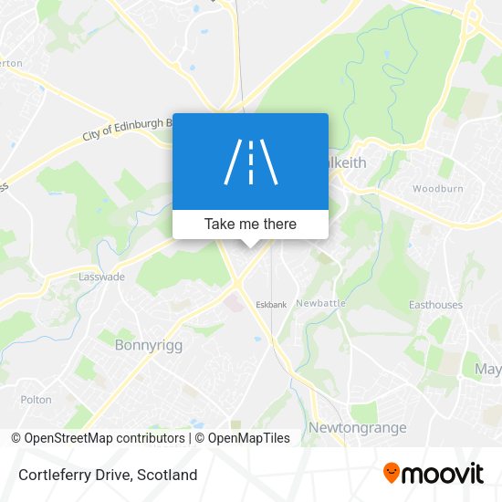 Cortleferry Drive map