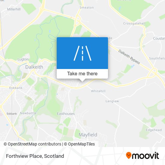 Forthview Place map