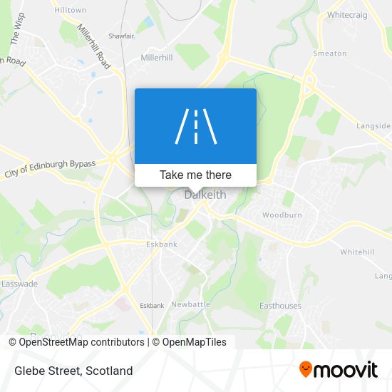 Glebe Street map