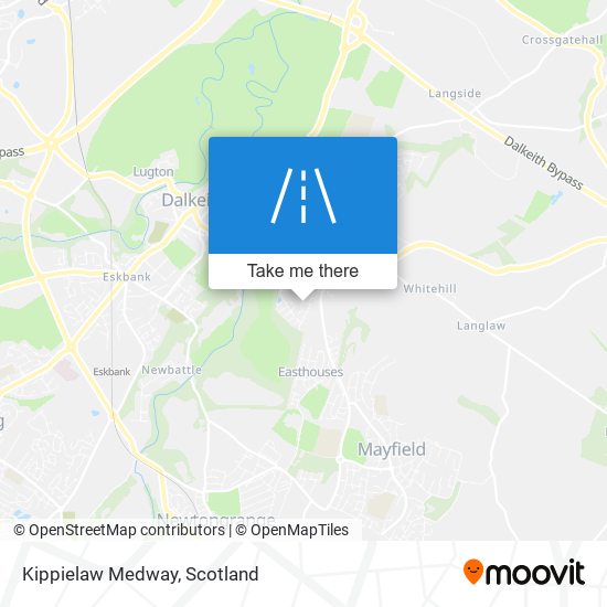 Kippielaw Medway map