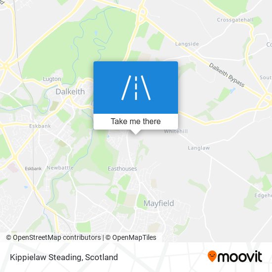 Kippielaw Steading map