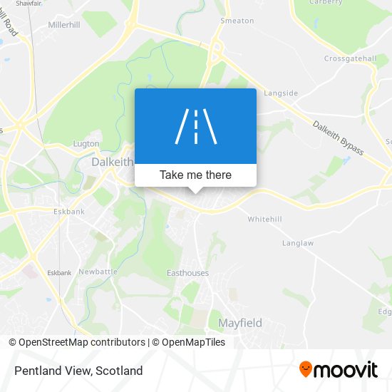 Pentland View map