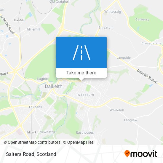 Salters Road map