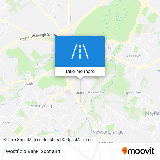 Westfield Bank map