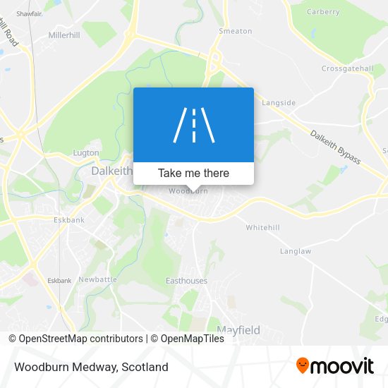 Woodburn Medway map