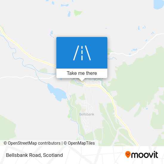 Bellsbank Road map