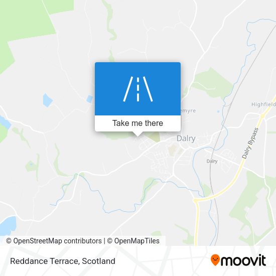 Reddance Terrace map