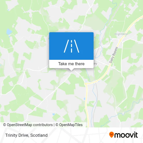 Trinity Drive map