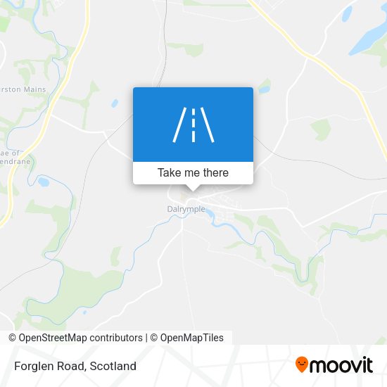 Forglen Road map