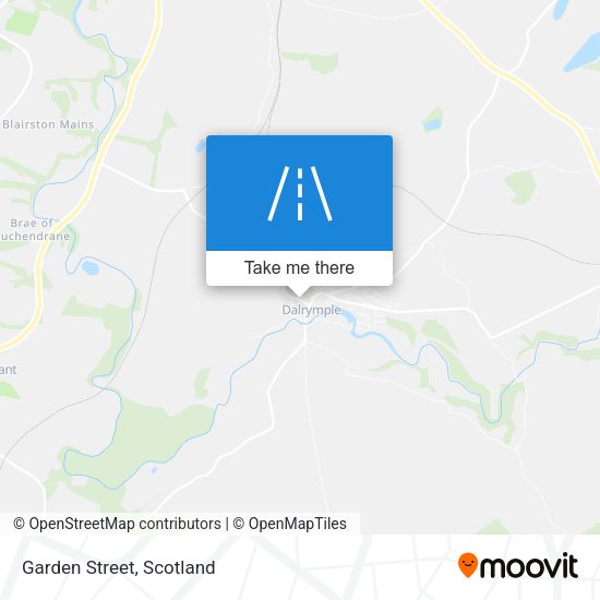 Garden Street map