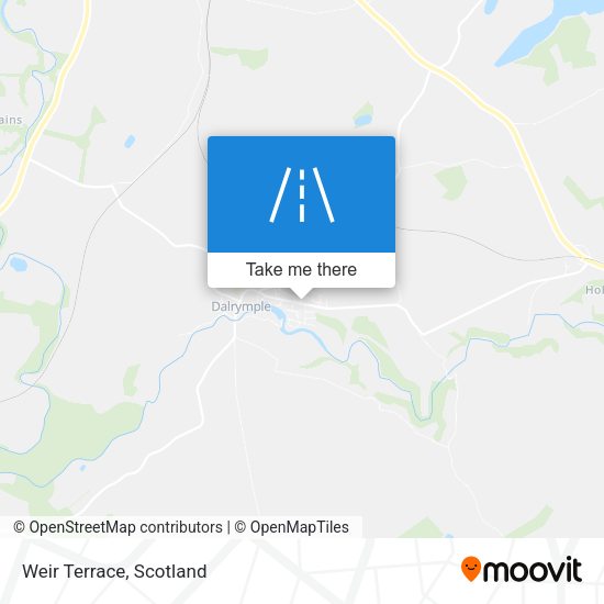 Weir Terrace map