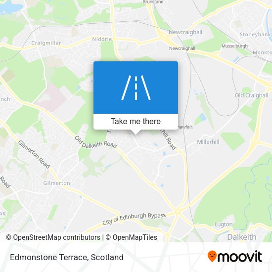 Edmonstone Terrace map
