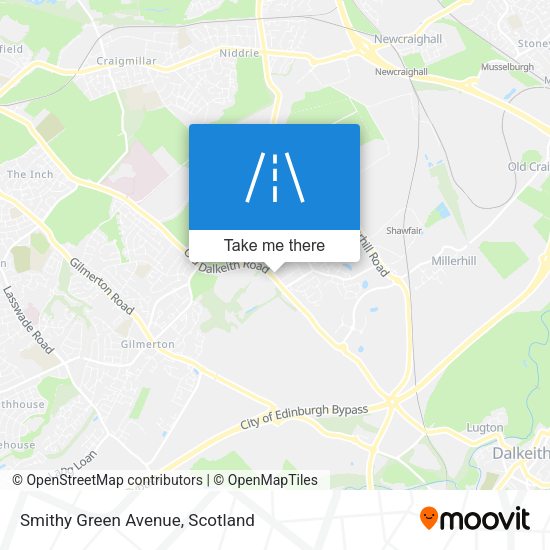 Smithy Green Avenue map