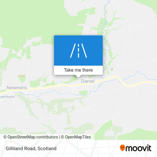Gilliland Road map