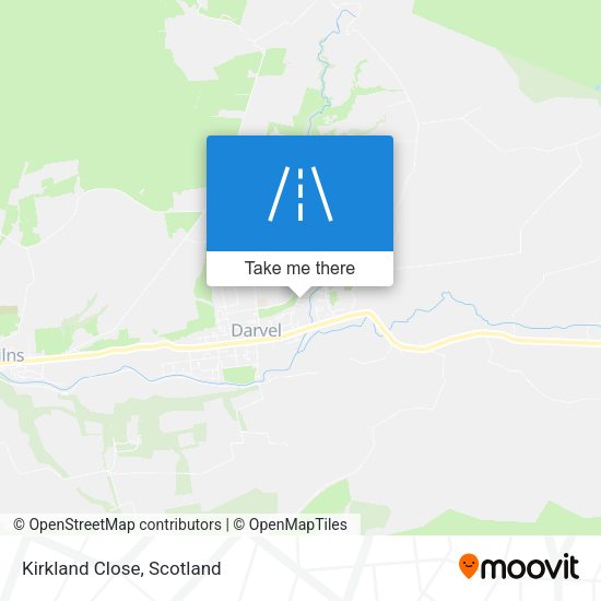 Kirkland Close map
