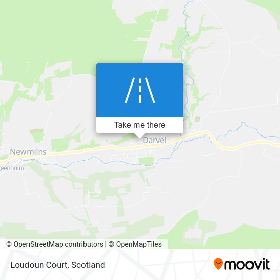 Loudoun Court map