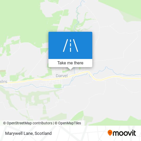 Marywell Lane map