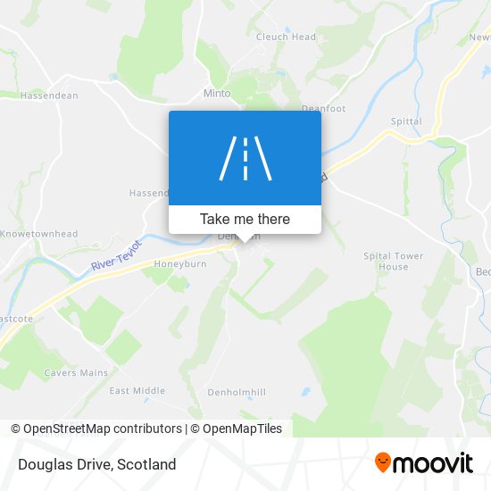 Douglas Drive map